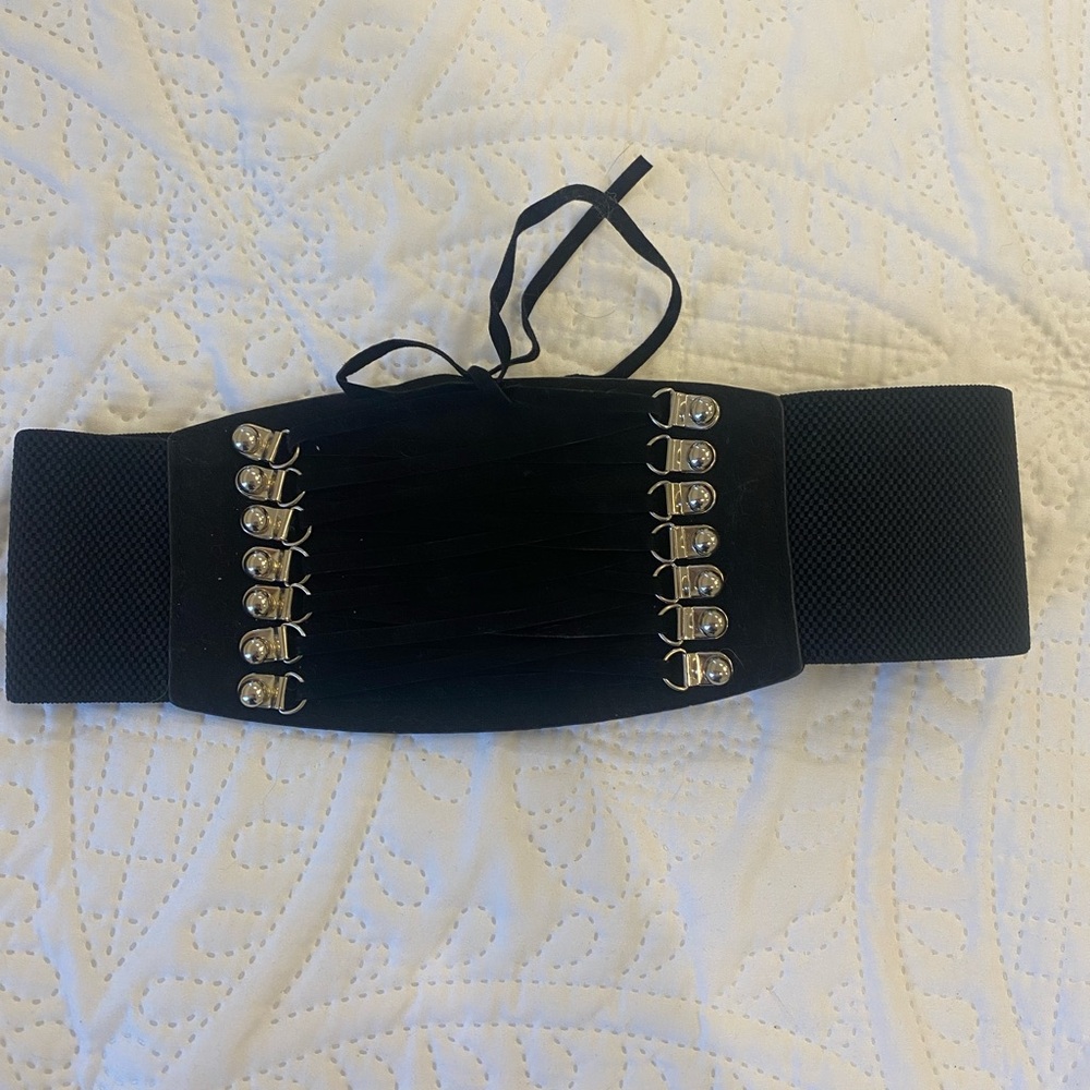 Chic Black Corset Belt